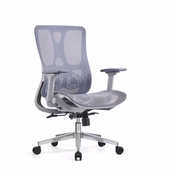 Chaises de bureau ergonomiques en maille arrière avec accoudoir pliable pour bureau à domicile Silla De Oficina chaise de bureau
